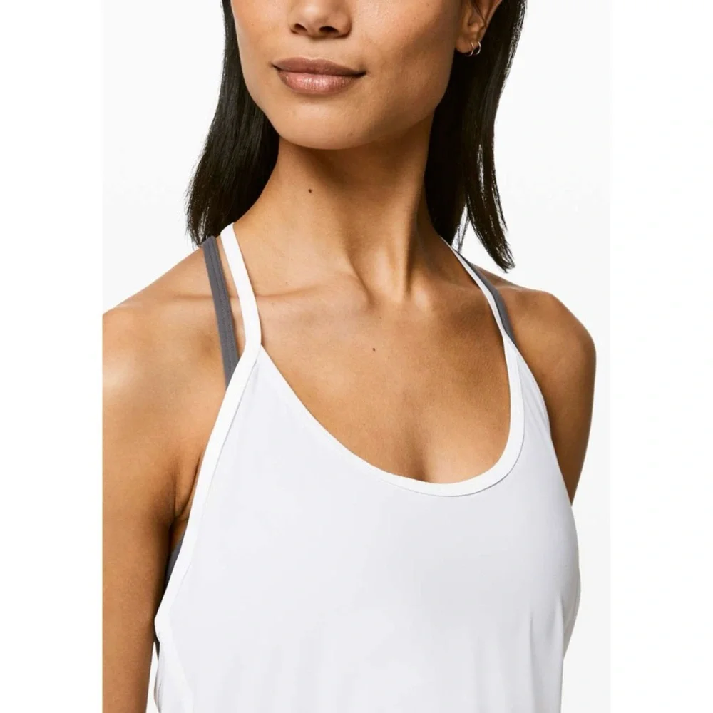Lululemon Delicate Day Tank Top Light Lilac/Gray